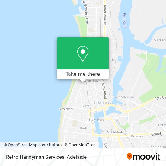 Retro Handyman Services map