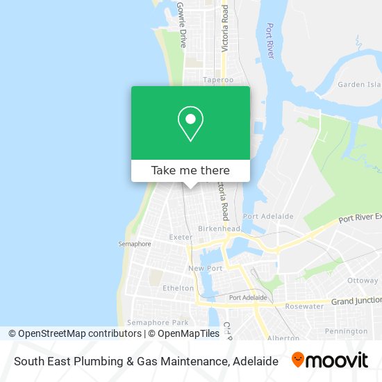 Mapa South East Plumbing & Gas Maintenance