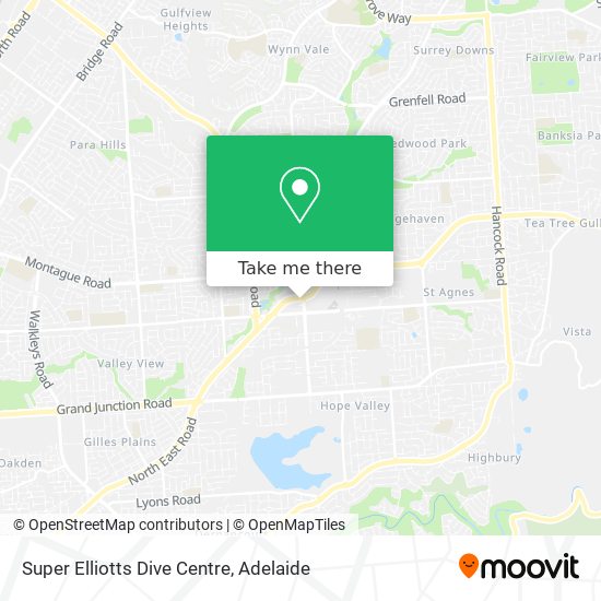 Super Elliotts Dive Centre map