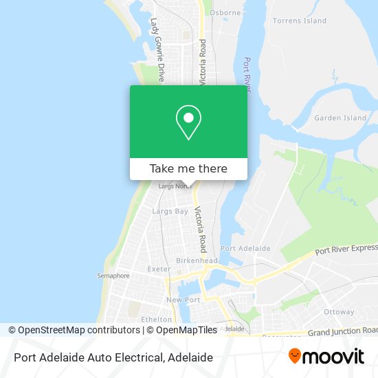 Port Adelaide Auto Electrical map