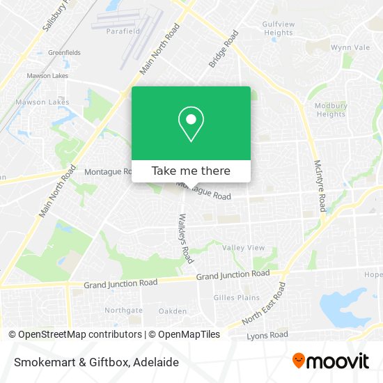 Smokemart & Giftbox map