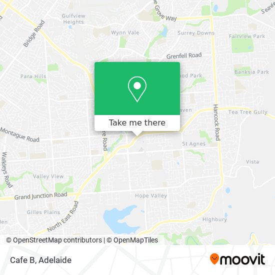 Cafe B map