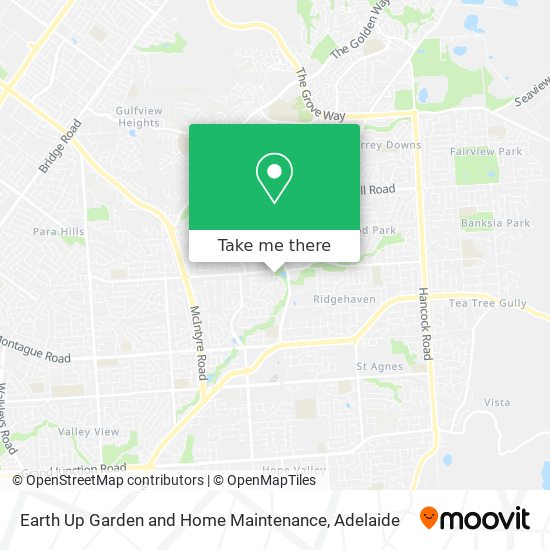 Earth Up Garden and Home Maintenance map