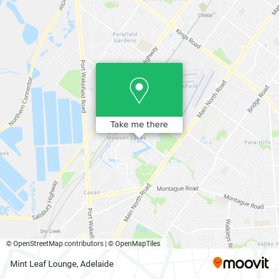 Mapa Mint Leaf Lounge