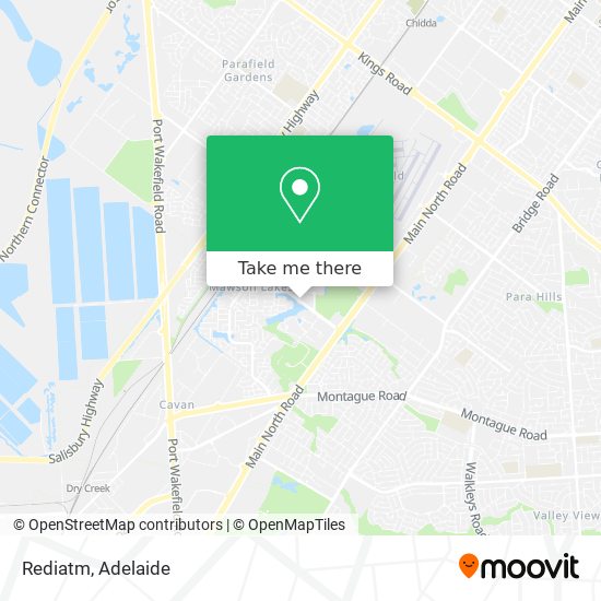 Rediatm map