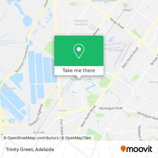 Trinity Green map