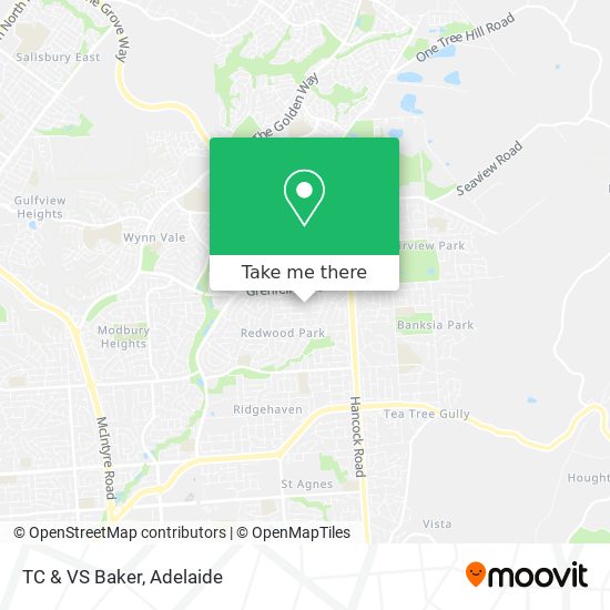 TC & VS Baker map