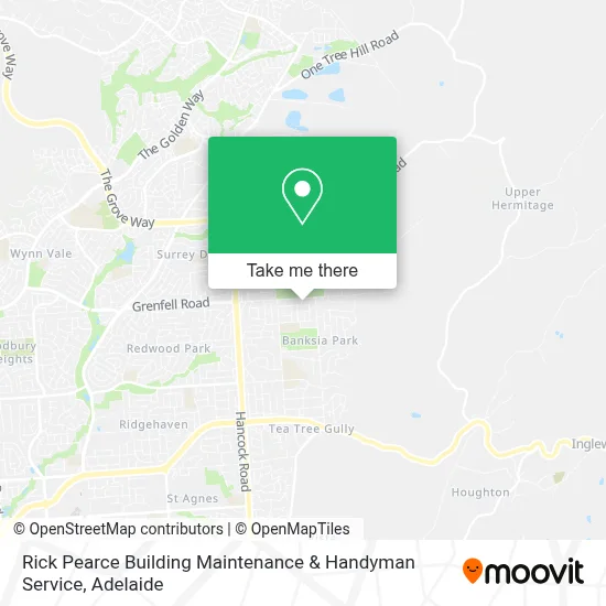 Mapa Rick Pearce Building Maintenance & Handyman Service