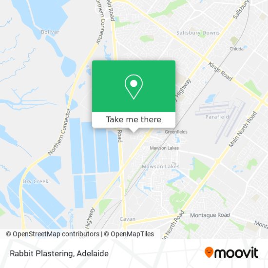 Mapa Rabbit Plastering