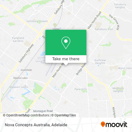 Mapa Nova Concepts Australia