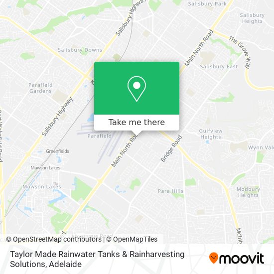 Taylor Made Rainwater Tanks & Rainharvesting Solutions map