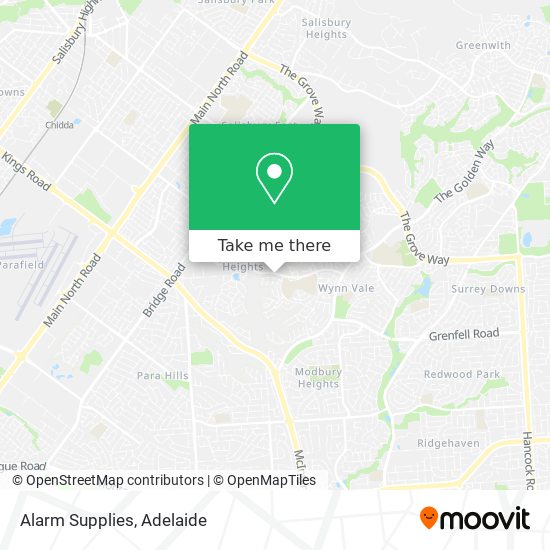 Alarm Supplies map