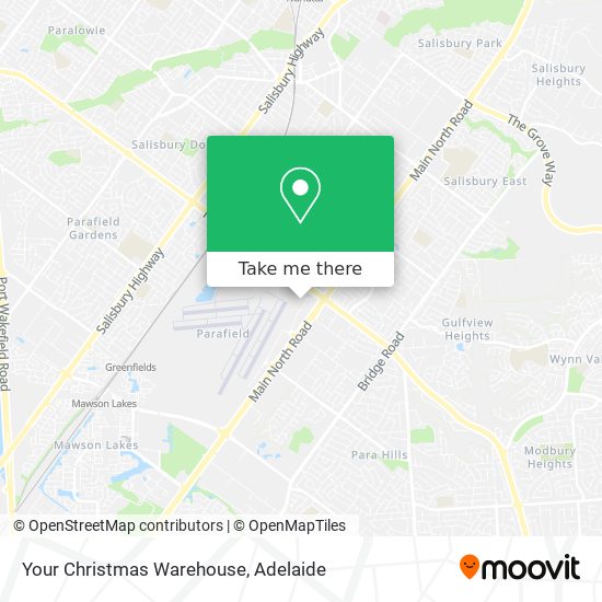 Mapa Your Christmas Warehouse