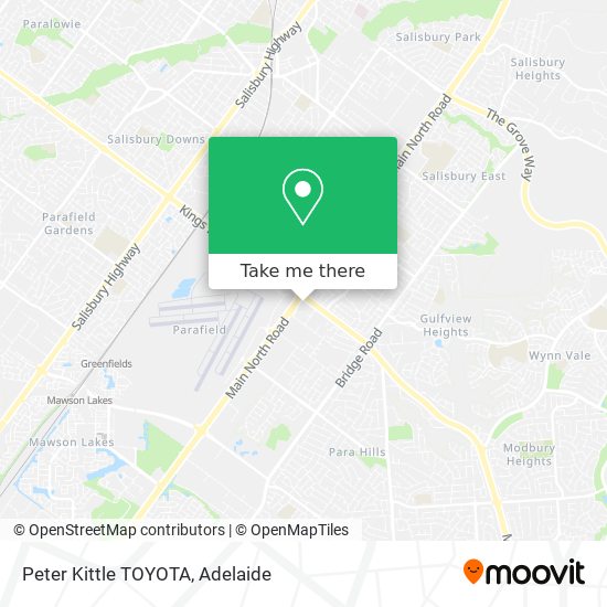 Peter Kittle TOYOTA map