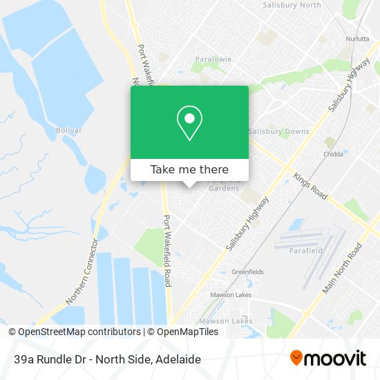 39a Rundle Dr - North Side map