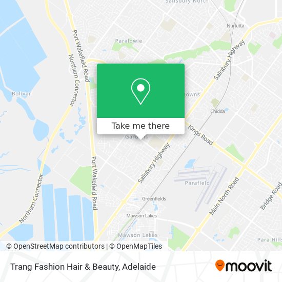 Trang Fashion Hair & Beauty map