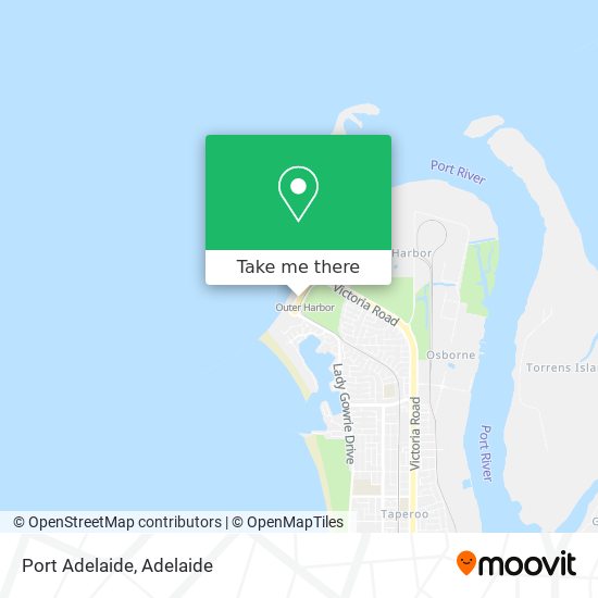 Port Adelaide map