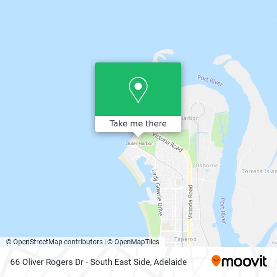 Mapa 66 Oliver Rogers Dr - South East Side