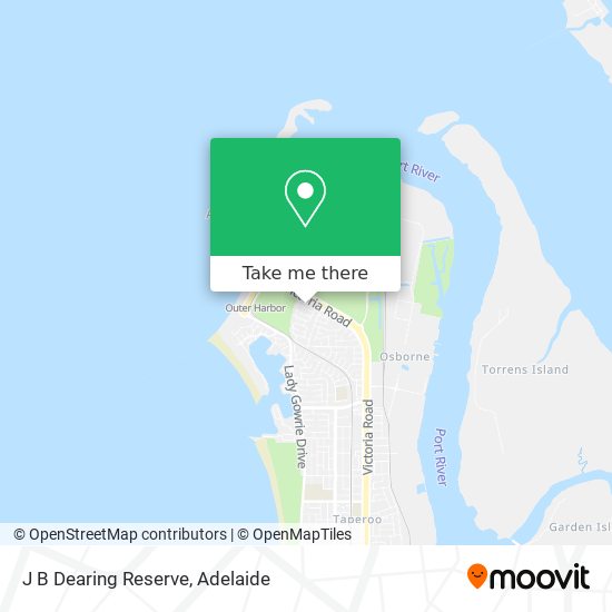 Mapa J B Dearing Reserve