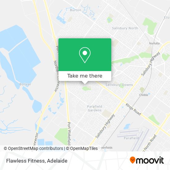 Flawless Fitness map