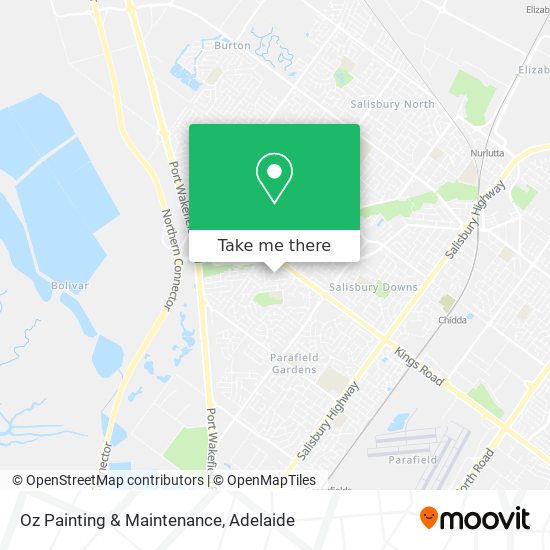 Oz Painting & Maintenance map