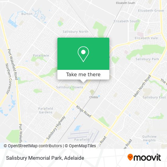 Salisbury Memorial Park map