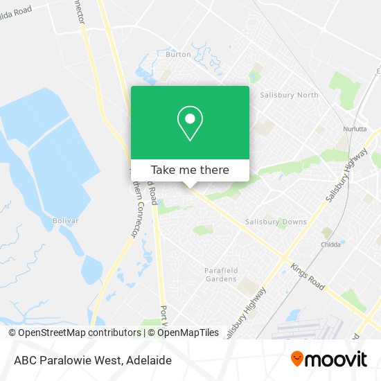 Mapa ABC Paralowie West