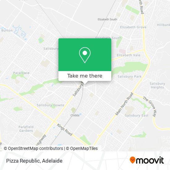 Pizza Republic map