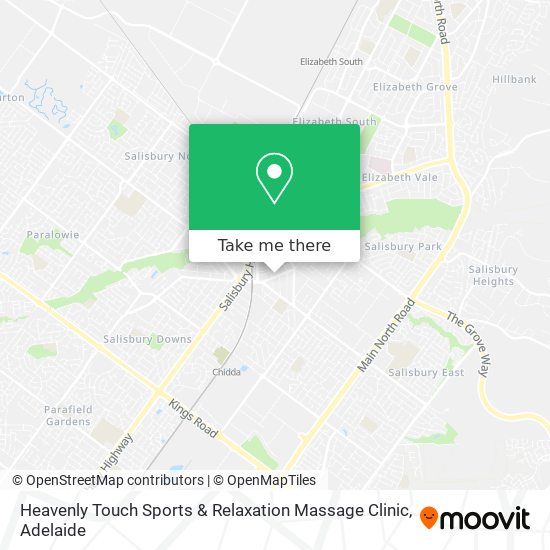 Heavenly Touch Sports & Relaxation Massage Clinic map