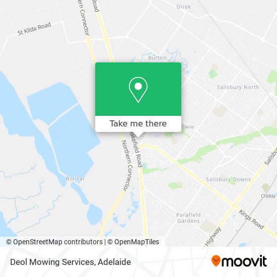 Deol Mowing Services map