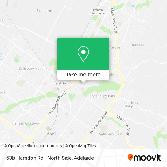 53b Hamdon Rd - North Side map