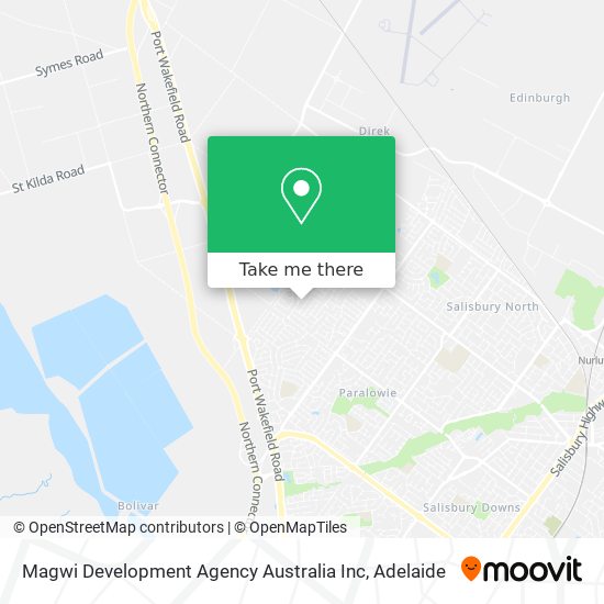 Magwi Development Agency Australia Inc map