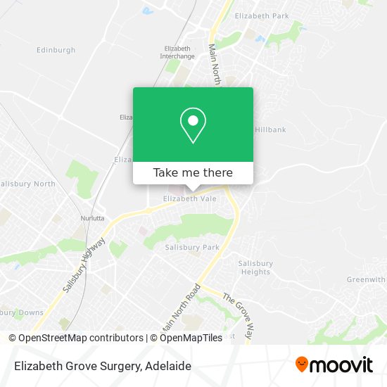 Elizabeth Grove Surgery map