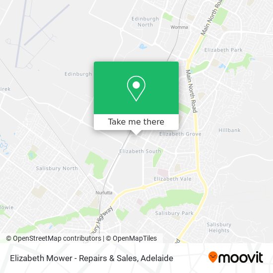 Mapa Elizabeth Mower - Repairs & Sales