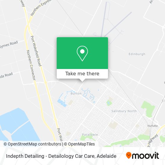Indepth Detailing - Detailology Car Care map
