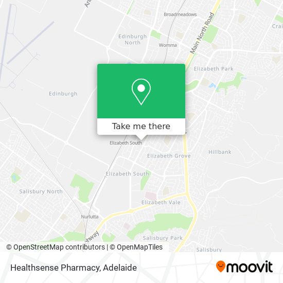 Mapa Healthsense Pharmacy