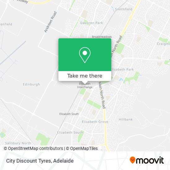 City Discount Tyres map