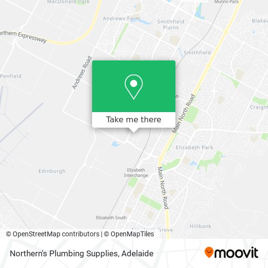 Northern's Plumbing Supplies map