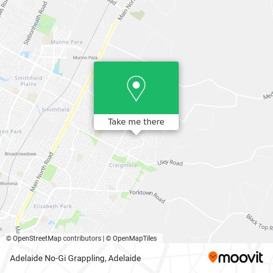 Adelaide No-Gi Grappling map