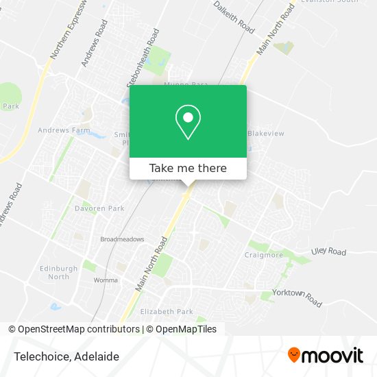 Telechoice map