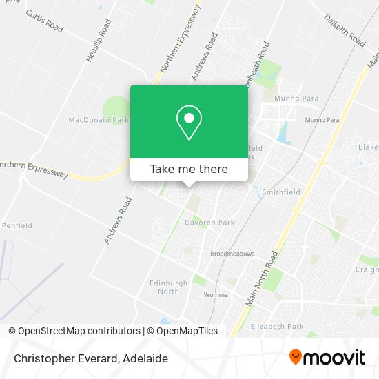 Christopher Everard map