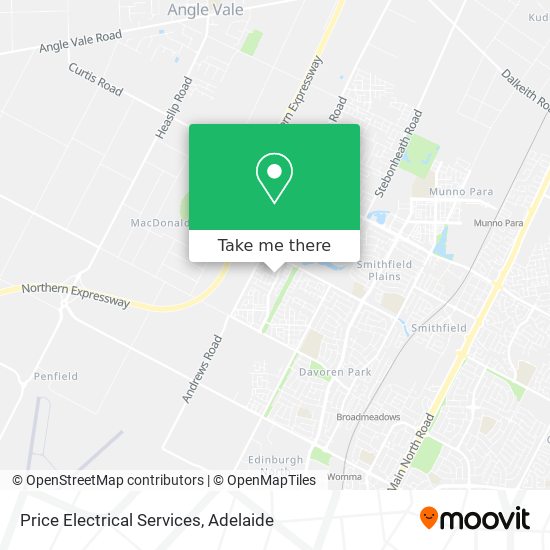 Mapa Price Electrical Services