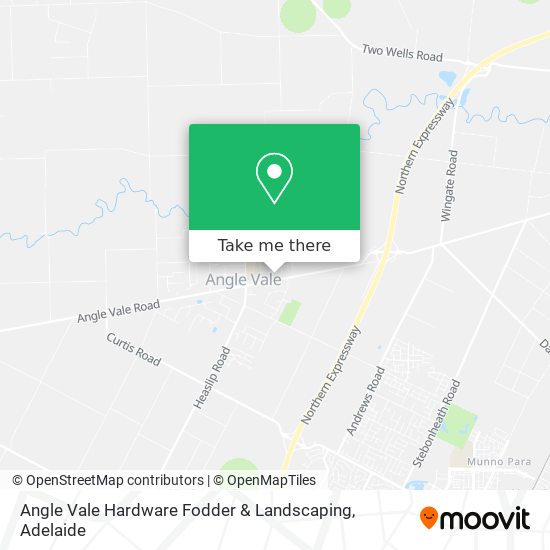Angle Vale Hardware Fodder & Landscaping map