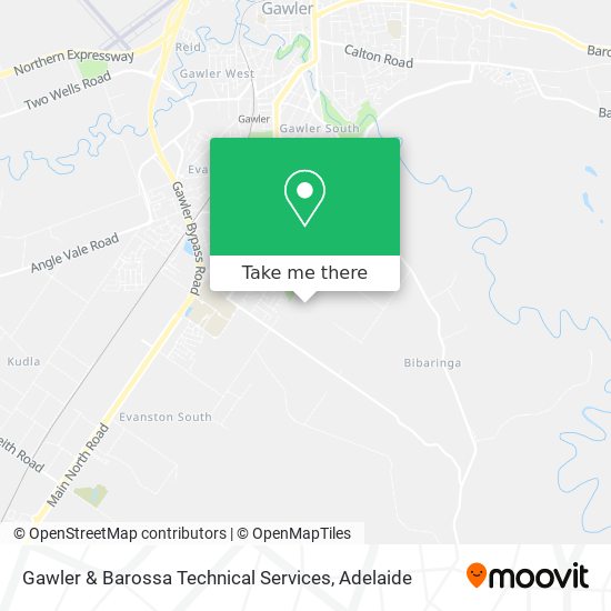 Gawler & Barossa Technical Services map