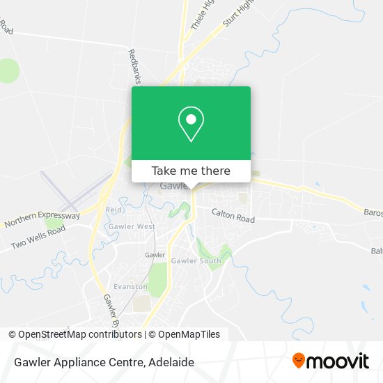 Gawler Appliance Centre map