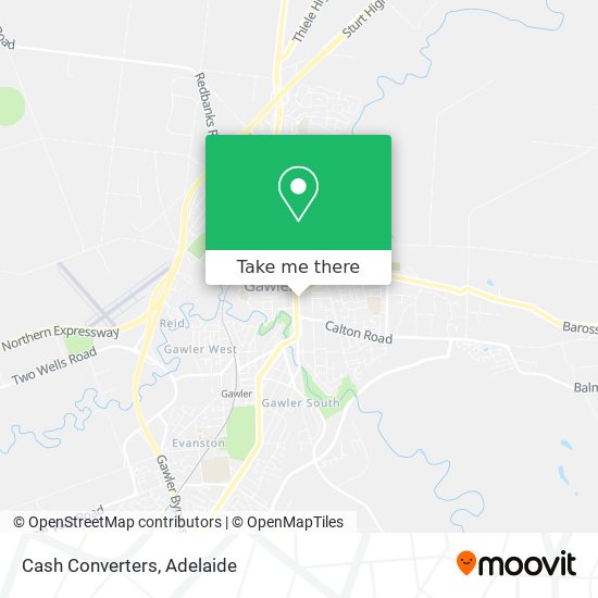 Cash Converters map