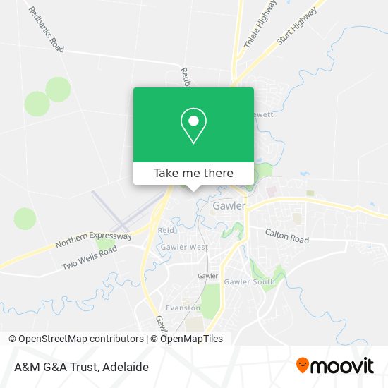 A&M G&A Trust map