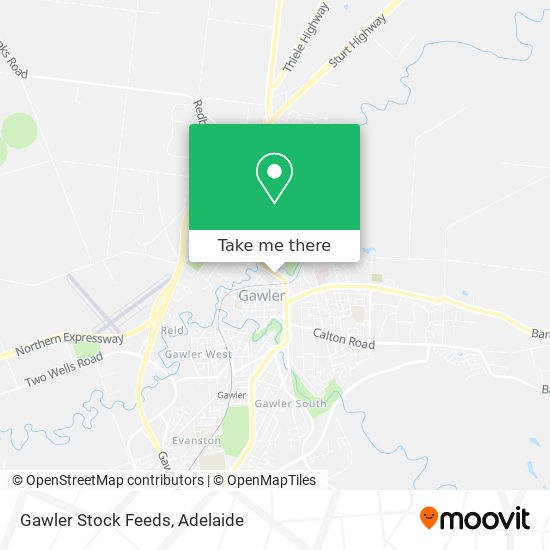 Mapa Gawler Stock Feeds