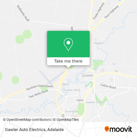 Gawler Auto Electrics map