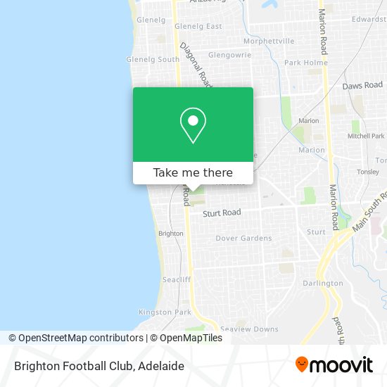 Mapa Brighton Football Club